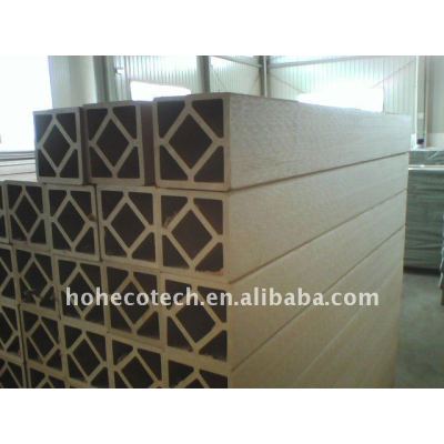 factory DIRECTLY!! wpc fencing Easily installation Lighter design Wood Plastic Composites Materials wpc post