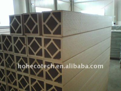 factory DIRECTLY!! wpc fencing Easily installation Lighter design Wood Plastic Composites Materials wpc post