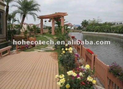 Outside terrace garden wpc deck/flooring planks