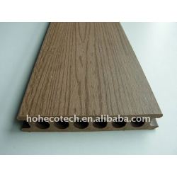 WPCのdeckingのフロアーリングの非ペンキ、耐候性がある、防火効力のある、紫外線抵抗力がある