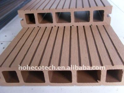 Garantie de qualité! Wpc platelage platelage composite bois plastique sol stratifié