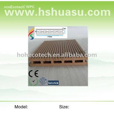 HOT!!! WPC composite ecotech Decking, CE. ASTM,ROHS,ISO9001,ISO14001