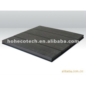durable hot sale wood plastic composite diy tile board (water proof, UV resistance, resistance to rot and crack)