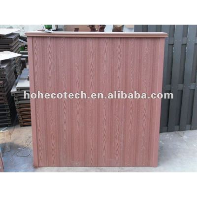 Plastic wood interlocking composite deck