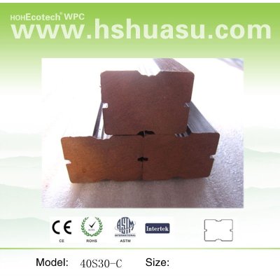 wood plastic composite floor joist