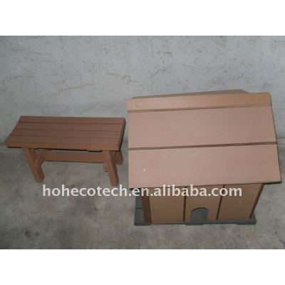 pet cages carriers/small animals dog house waterproof ecofriendly wpc material wood plastic composite dog house