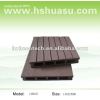 HDPE plastic & wood decking terrace floor/ Balcony flooring/ garden deck