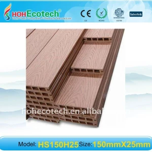 quality warranty! Wood Plastic Composite decking/flooring outdoor wood flooring