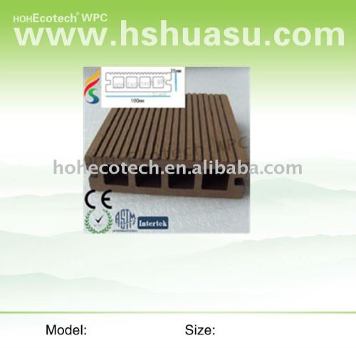 HOT!!! WPC composite ecotech Decking, CE. ASTM,ROHS,ISO9001,ISO14001