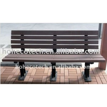 2011 новый материал водонепроницаемый wpc скамейке древесины/бамбук композитных скамьи для парка/сад