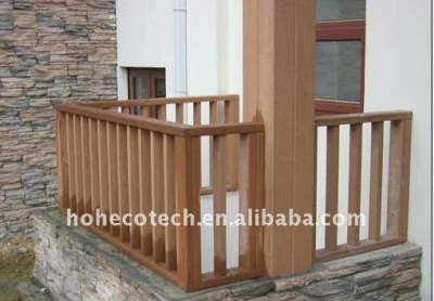 HOUSE decoration balcony wpc railing/post wpc fencing
