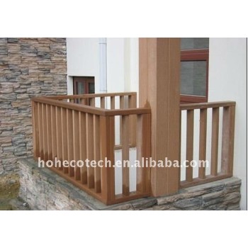 HOUSE decoration balcony wpc railing/post wpc fencing
