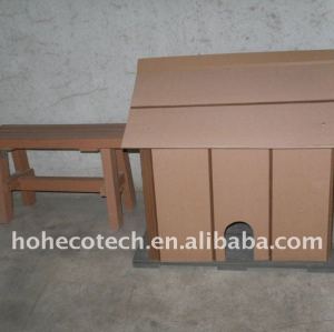 New popular material wpc wood plastic composite Various pet cages carriers/small animals dog house
