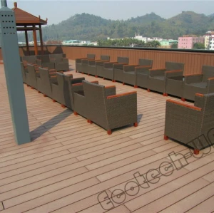 합성 목제 지면 WPC Decking