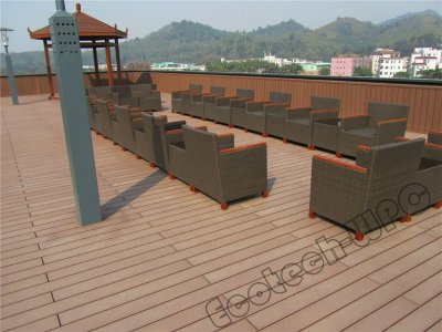Synthetic Wood Floor WPC Decking