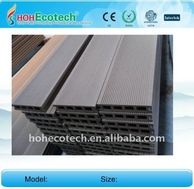 Different colors to choose wpc decking plastic composite flooring