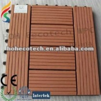 The best! eco-friendly interlock composite diy decking(water proof, UV resistance, resistance to rot and crack)