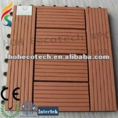 The best! eco-friendly interlock composite diy decking(water proof, UV resistance, resistance to rot and crack)