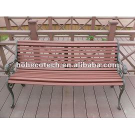 Silla de madera del wpc compuesto plástico de madera/muebles al aire libre/silla pública/silla del ocio