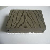 耐候性を施しなさい防水WPCのDeckingかフロアーリングのwpcのプラスチックフロアーリング(セリウム、ROHS、ASTM、ISO9001、ISO14001、Intertek)に