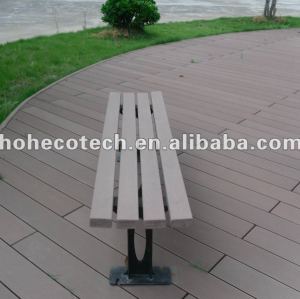 wpc материал наружная деревянная скамейка