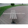 Wpc material outdoor wooden bench