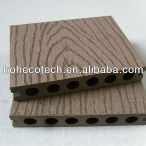 (CE,ISO,Intertek,ROHS,SGS approved)Decorative artificial wood floor/Hollow type wpc decking flooring