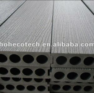 Decking en bois du nouveau model 200x50mm/bois de construction composés en plastique de tuile de plate-forme de wpc panneau de plancher