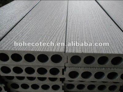 New model 200x50mm wood plastic composite decking/flooring board wpc deck tile timber