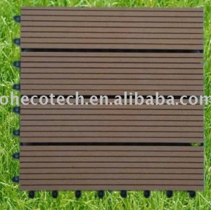 Mattonelle calde del wpc DIY di vendita