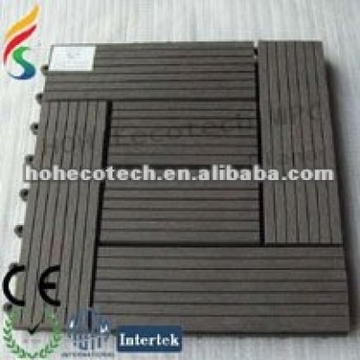 The best! eco-friendly interlock composite diy decking(water proof, UV resistance, resistance to rot and crack)