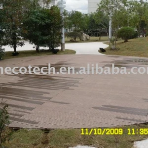 wood plastic composite sundeck floor
