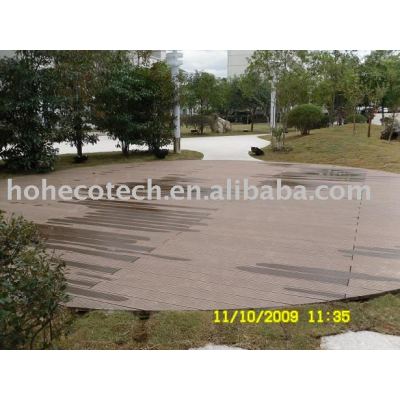 wood plastic composite sundeck floor