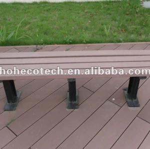 Recycling Wood Plastic composite wpc outdoor wooden bench/leisure chair/garden bench