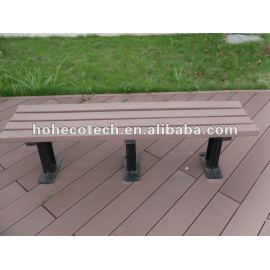 Reciclagem de plástico compósito de madeira wpc ao ar livre de madeira bancada/ cadeira do lazer/ banco de jardim