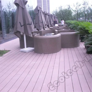 plancher extérieur de decking de wpc