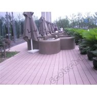 wpcの屋外のdeckingの床