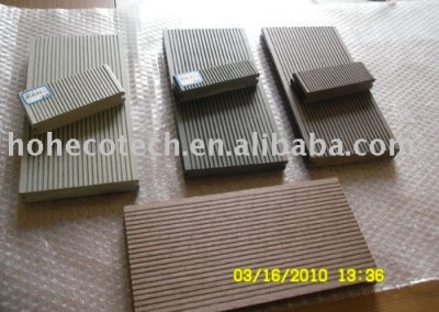 WPC outdoor decking boards(ISO9001,ISO14001,ROHS,CE)