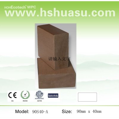 HDPE wpc platform decking floor