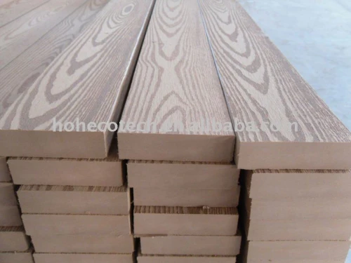 plancher gravant en refief de decking de wpc de conseil de DECKING de 70*15mm WPC