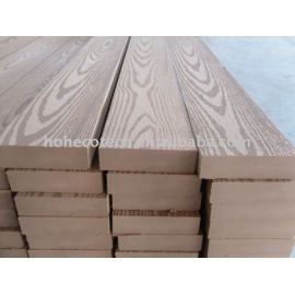 70*15mm WPC DECKING board embossing wpc decking flooring