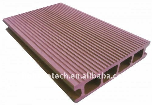 Grossiste du decking de WPC/du plancher composés en plastique en bois (CE, ROHS, ASTM, OIN 9001, OIN 14001, Intertek)