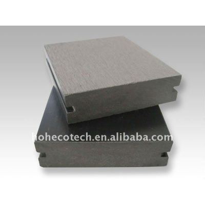 90*25mm grooved WPC flooring