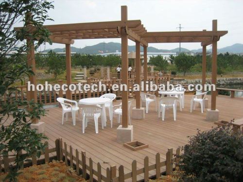 Lesuire Outdoor garden in project WPC deck board