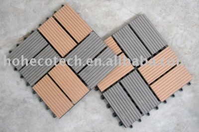 Huasu WPC decking tiles--DIY