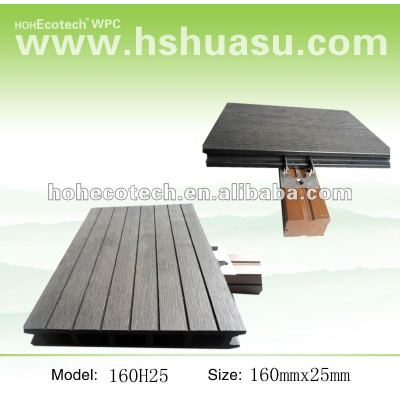 Easy to install WPC outdoor wooden patio flooring/deck