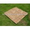 wood plastic composite diy patio tile