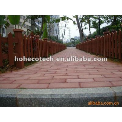 Waterproof&Anti-UV New Design fencing path WPC Garden Fence for WPC Fence Project