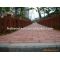 Waterproof&Anti-UV New Design fencing path WPC Garden Fence for WPC Fence Project