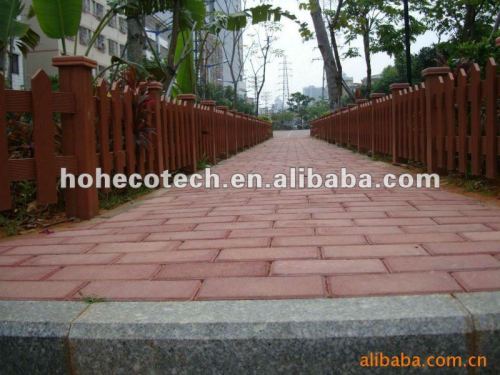 Waterproof&amp;Anti-UV New Design fencing path WPC Garden Fence for WPC Fence Project